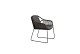 4 Seasons Outdoor Accor dining stoel antraciet incl. kussens - SHOWROOMMODEL