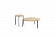 4 Seasons Outdoor Bijzettafels Antraciet Teak 90 cm (H40)