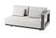 4 Seasons Outdoor Metropolitan 2.5-zits loungebank antraciet armleuning links OP=OP