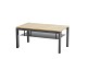 4 Seasons Outdoor Forza hoge loungetafel teak antraciet 120 x 70 x 55 cm. - OP=OP