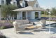 4 Seasons Outdoor Siësta Premium 300 x 300 wit met grijs doek