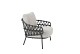 4 Seasons Outdoor Calpi low dining tuinstoel incl. 2 kussens OP=OP