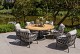 4 Seasons Outdoor Calpi low dining tuinstoel incl. 2 kussens OP=OP