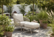 4 Seasons Outdoor Puccini voetenbank incl. kussen