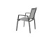 Taste by 4 Seasons Outdoor Torino stapelbare tuinstoel antraciet OP=OP