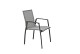 Taste by 4 Seasons Outdoor Torino stapelbare tuinstoel antraciet OP=OP