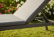 Taste by 4 Seasons Outdoor Tropic verrijdbaar ligbed antraciet