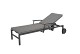 Taste by 4 Seasons Outdoor Regina verstelbaar & verrijdbaar ligbed antraciet