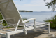 Taste by 4 Seasons Outdoor Regina verstelbaar & verrijdbaar ligbed wit
