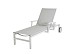 Taste by 4 Seasons Outdoor Regina verstelbaar & verrijdbaar ligbed wit