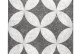 GeoProArte® 60x60x4 Dark Grey Flower* UITLOPEND