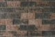 Roccia Strak 31x11,5x10 cm grijs/zwart*