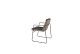 Taste by 4 Seasons Outdoor Parma stapelbare stoel antraciet/taupe incl. kussens  - SHOWROOMMODEL