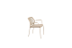 ACTIE - Taste by 4 Seasons Outdoor Barista stapelbare tuinstoel latte incl. kussen