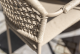 ACTIE - Taste by 4 Seasons Outdoor Barista stapelbare tuinstoel latte incl. kussen