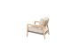 4 Seasons Outdoor Julia loungestoel teak incl. kussens OP=OP