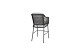 4 Seasons Outdoor Tramonti high dining stoel antraciet incl kussens