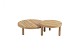 Finn bijzettafel teak 80 cm. Ø (H 25) | 4 Seasons Outdoor