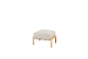 Lucas voetenbank teak incl. kussen | 4 Seasons Outdoor