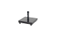 4 Seasons Outdoor Graniet parasolvoet 60 kg vierkant met 4 wielen