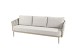 Taste by 4 Seasons Outdoor Eva loungeset 3-zits loungebank met twee loungestoel OP=OP