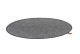 4 Seasons Outdoor buitenkleed rond antraciet 200 cm