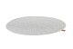 4 Seasons Outdoor buitenkleed rond grijs 200 cm