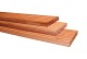 Douglas geprofileerd dekdeel, 1 zijde grof profiel, 1 zijde glad, 2,5 x 14,5 x 300 cm, onbehandeld.*
