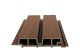 NewTechWood composiet co-extrusie wand bekleding Castellation PRO65 3,3 x 18 x 290cm Ipé.*