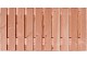Douglas geschaafd plankenscherm 21-planks 16 mm, 180 x 90 cm t.b.v. betonsysteem, onbehandeld.*