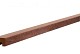 Hardhouten geschaafde damwandregel met sponning, 4,5 x 6,8 x 200 cm.*