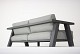 ACTIE - Iconic 3-zits loungebank antraciet incl. kussens - OP=OP | 4 Seasons Outdoor