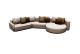 LIV lounge sofa Chloé ( A - Beige )