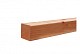 ++ Douglas geschaafde paal 12 x 12 x 300 cm, onbehandeld.