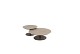 4 Seasons Outdoor Boaz bijzettafel met keramisch tafelblad centrale poot terre 60 cm. Ø (H 35)