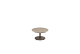 4 Seasons Outdoor Boaz bijzettafel met keramisch tafelblad centrale poot terre 60 cm. Ø (H 35)