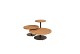 4 Seasons Outdoor Volta bijzettafel centrale poot terre 80 cm. Ø (H 30)