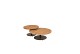 4 Seasons Outdoor Volta bijzettafel centrale poot terre 60 cm. Ø (H 35)