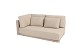 4 Seasons Outdoor Metropolitan modulaire 2.5-zits loungebank latte armleuning rechts incl. 5 kussens