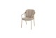 Taste by 4 Seasons Outdoor Manitoba stapelbare tuinstoel latte incl. 2 kussens