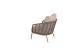 Taste by 4 Seasons Outdoor Puglia loungeset 3-zits loungebank met twee loungestoelen Latte OP=OP