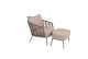 Taste by 4 Seasons Outdoor Puglia voetenbank incl. kussen OP=OP