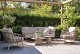 Taste by 4 Seasons Outdoor Demi set van 2 loungetafels latte 50 x 60 en 70 x 80 cm.