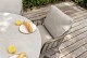 Taste by 4 Seasons Outdoor Donato tuintafel 160 cm. Ø latte met geprint keramiek tafelblad OP=OP