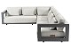 4 Seasons Outdoor Metropolitan hoekbank antraciet