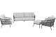 4 Seasons Outdoor Calpi loungeset met voetenbank (zonder tafel) - Niet meer leverbaar
