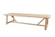 4 Seasons Outdoor Calpi low dining set met Noah brushed teak eettafel 300x100cm OP=OP