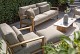 4 Seasons Outdoor Lucas loungeset met loungetafel