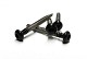 RVS schroef met gekleurde top voor NTW Castellation PRO, set a 50 stuks incl. bit, Ebony Zwart.*