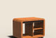 STATION DOME - 1190 x 835 x 750 - Onbehandeld - Corten staal + Bamboo